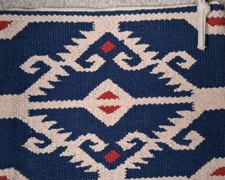 Southwestern Style Woven Kilim Clutch/Pouch