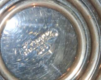 Silver Plated Footed Compote Dish by Sheridan