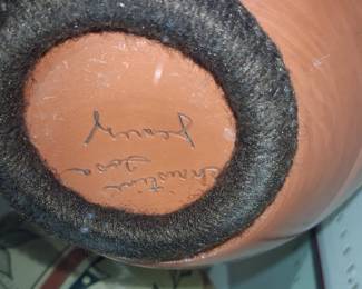 Acoma Polychrome Pottery Olla by Christine Naha