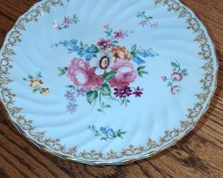 Crown Staffordshire "England's Bouquet" Cake Stand