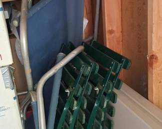 Vintage Warren McArthur Style Folding Chairs