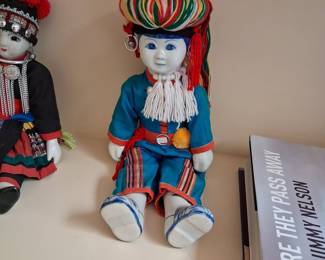 Hmong and Akha Hill Tribe Dolls