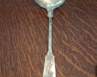 Bailey Banks & Biddle Co. Fine Silver Plate Serving Spoon