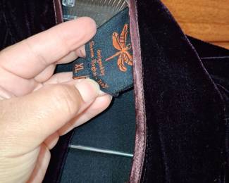 Suzanne Bagby Velvet Opera Coat