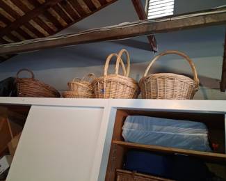 Set of 4 Wicker Baskets