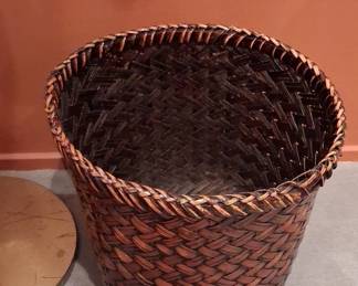Woven Bamboo Ikebana Basket