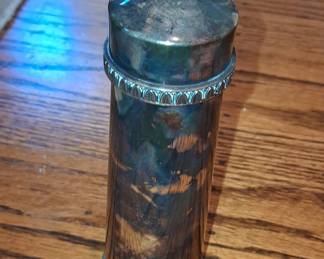 Vintage Italian Silver Plated Pepper Mill - PM Italy