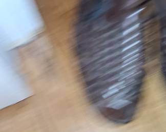 Vintage Leather Wingtip Oxford Shoes