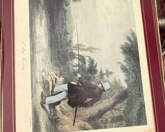 A May Morning, Etching by J.R. Smith after J. W. Abbott