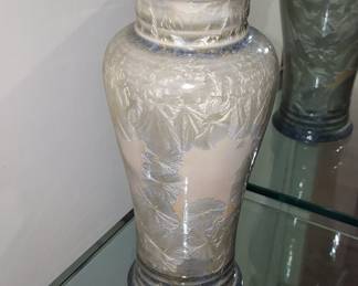 Jack and Shelly Feltman Crystalline Pottery Vase