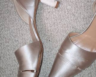 Richard Tyler Women's Satin D'Orsay Pumps