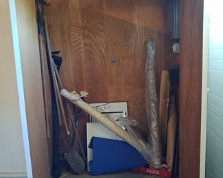 Assorted Garden Tools and Miscellaneous Items