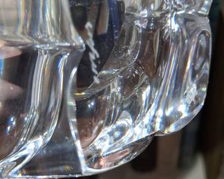 Orrefors Crystal "Lotus" Bowl