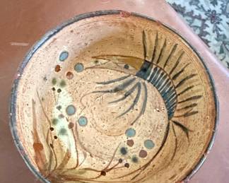 Hand-Painted Ceramic Bowl