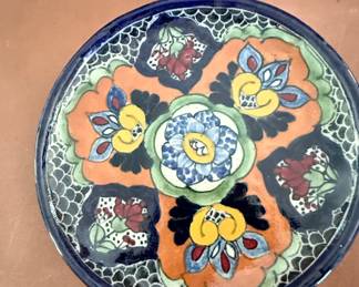La Corona Tlaquepaque "La Oaxaqueña" Ceramic Plate