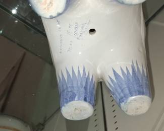 Portuguese Ceramic Horse Figurine - Caldas da Rainha Style