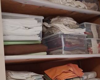 Assorted Linens and Textiles