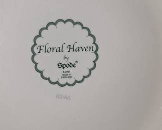 Spode Floral Haven "Spring" Serving Bowl