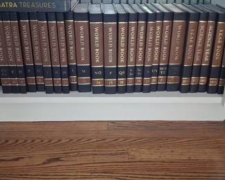 World Book Encyclopedia Set with Science Year Annuals (1971-1990)