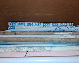 Collection of Vintage Linens and Fabrics