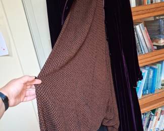 Suzanne Bagby Velvet Opera Coat