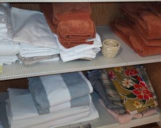 Assorted Linens and Towels