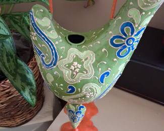 Decorative Metal Duck Watering Can