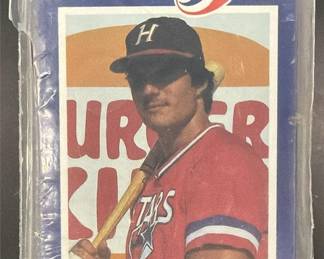Lot 137: 1985 Huntsville Stars Pack Set w/ Jose Canseco