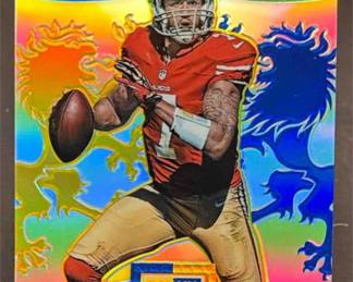 Lot 72: 2014 Panini Rookies & Stars #46 Colin Kaepernick Crusade Blue 49ers