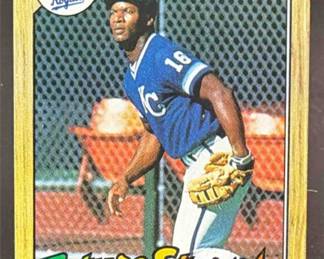 Lot 57: 1987 Topps #170 Bo Jackson Rookie Royals
