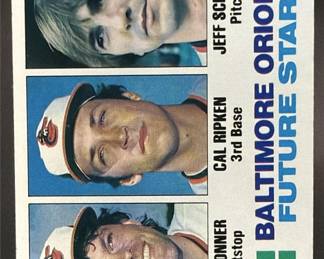 Lot 156: 1982 Topps #21 Cal Ripken Rookie Future Stars