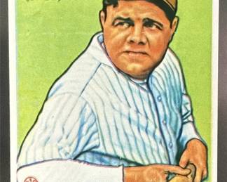 Lot 167: Dover 1933 Goudey George Herman Babe Ruth #181 Rookie Yankees Archive