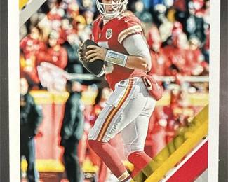 Lot 181: 2019 Panini Donruss #1 Patrick Mahomes II Chiefs