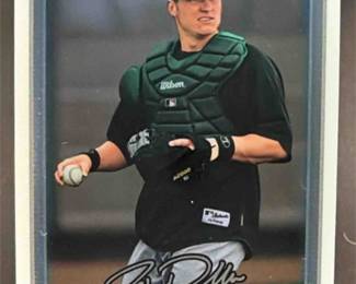 Lot 126: 2010 Bowman Chrome #BCP113 Josh Donaldson Prospects Rookie Athletics