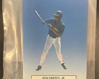 Lot 183: 1989 Score Premier Player Set #1 W/ Ken Griffey Jr. & Don Mattingly