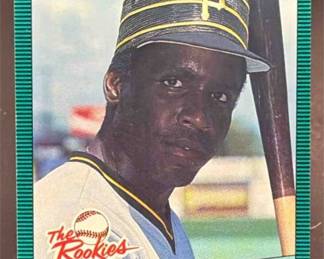 Lot 127: 1986 Donruss The Rookies #11 Barry Bonds Rookie Pirates