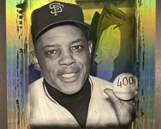 Lot 198: 2000 Upper Deck Legends #EG6 Willie Mays Eternal Glory Giants