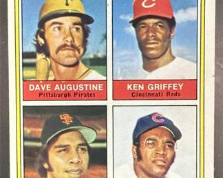 Lot 174: 1974 Topps #598 Ken Griffey Rookie Outfielders