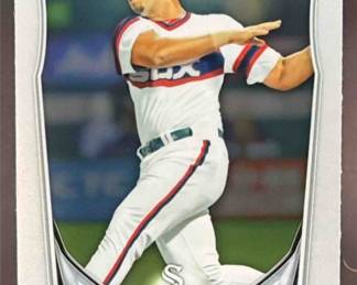 Lot 131: 2014 Bowman #BCP17 Jose Abreu Chrome Prospects Rookie White Sox