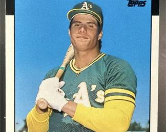 Lot 223: 1986 Topps Traded #20T Jose Canseco Rookie Athletics