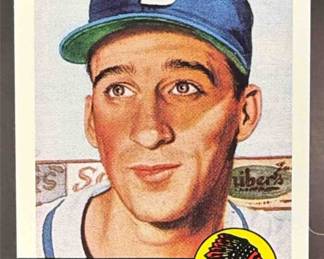 Lot 84: 1953 Topps Baseball Warren Spahn #147 Boston Braves Archives