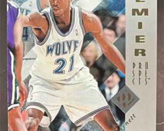 Lot 104: 1995-96 SP #159 Kevin Garnett Rookie Timberwolves