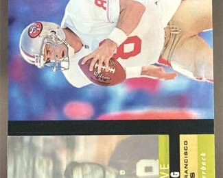 Lot 157: 1995 SP #28 Steve Young Holoviews 49ers