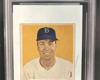 Lot 160: 1989 Bowman Duke Snider 1949 Rookie Graded 10 GEM
