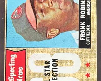 Lot 33: 1968 Topps #373 Frank Robinson Orioles