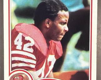Lot 173: 1982 Topps #486 Ronnie Lott Rookie 49ers
