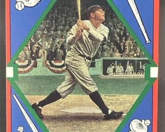 Lot 142: Ted Williams Card Company Babe Ruth Gene Locklear Collection Yankees