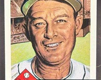 Lot 86: 1953 Topps Baseball Chuck Dressen #50 Brooklyn Dodgers Archives