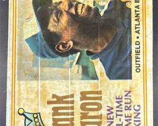 Lot 211: 1974 Topps #1 Hank Aaron