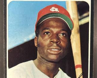 Lot 196: 1971 Topps #625 Lou Brock Cardinals